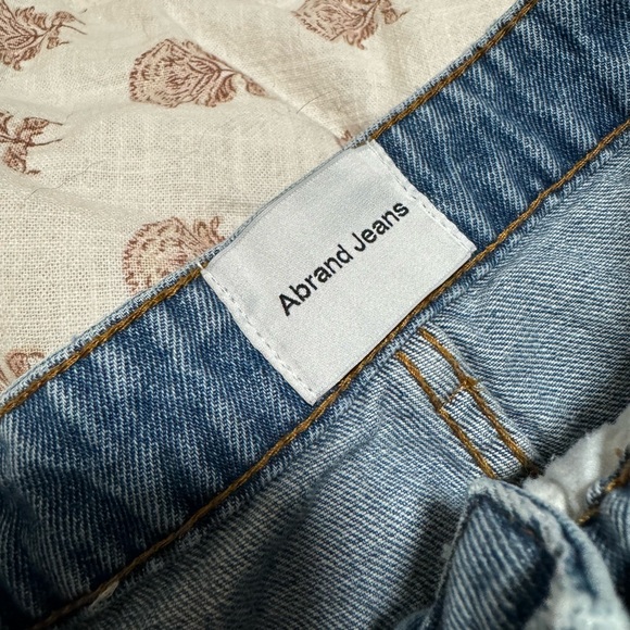 ABRAND A Skirt as seen in Nordstrom and Urban Outfitters Jean Skirt SIZE 24 - Picture 7 of 10